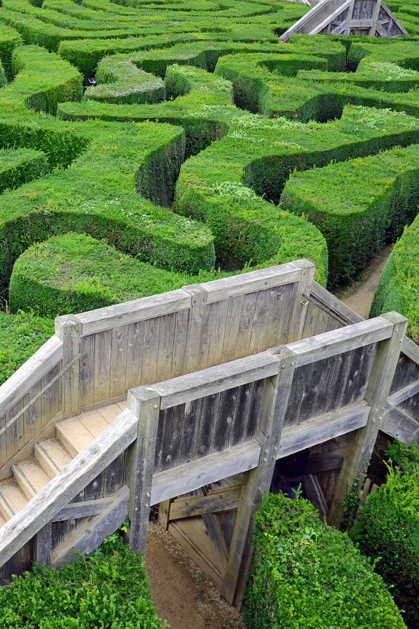 Bridge over maze